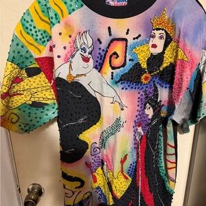 Jou Jou Colorful Disney Villains Sequin Tunic - Multi